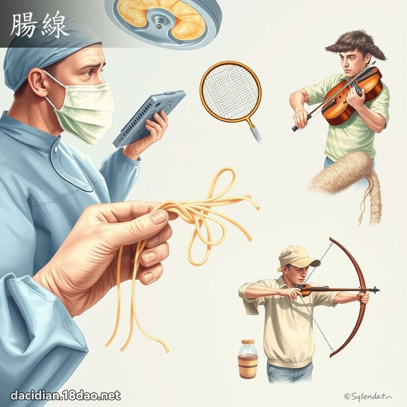 腸線 - 國語大辭典配圖