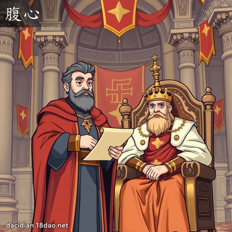 腹心 - 国语大辞典配图