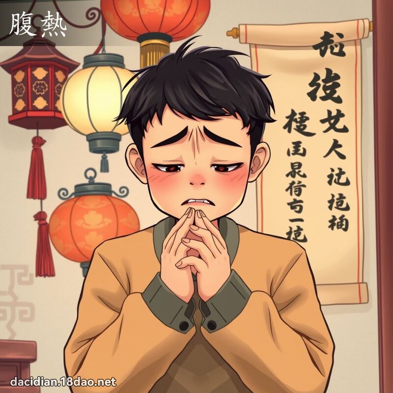 腹熱 - 國語大辭典配圖