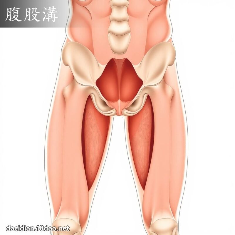 腹股沟 - 国语大辞典配图