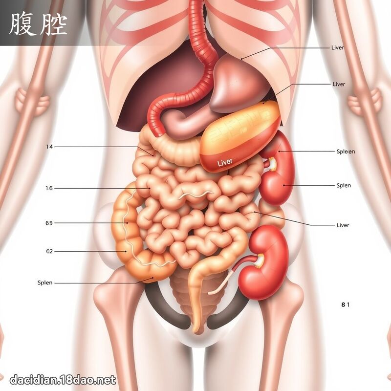 腹腔 - 國語大辭典配圖