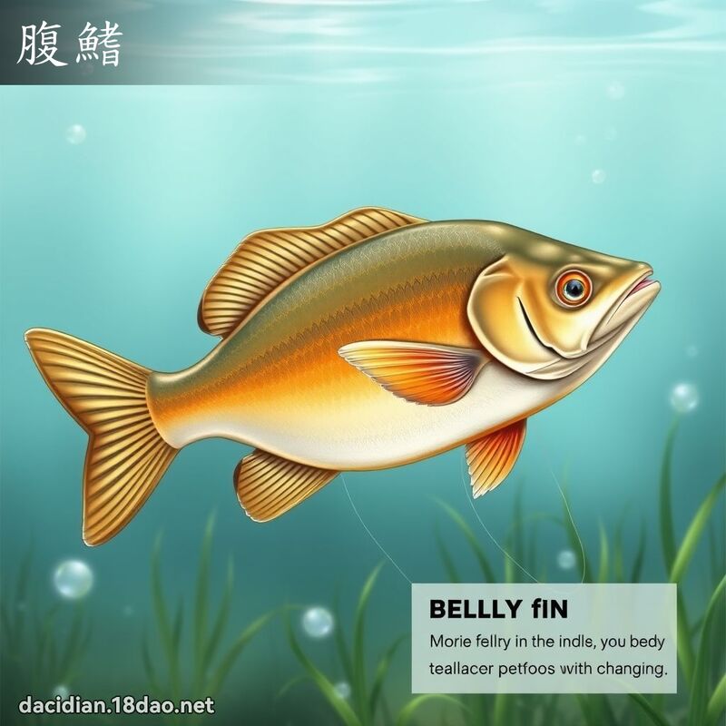 腹鰭 - 國語大辭典配圖