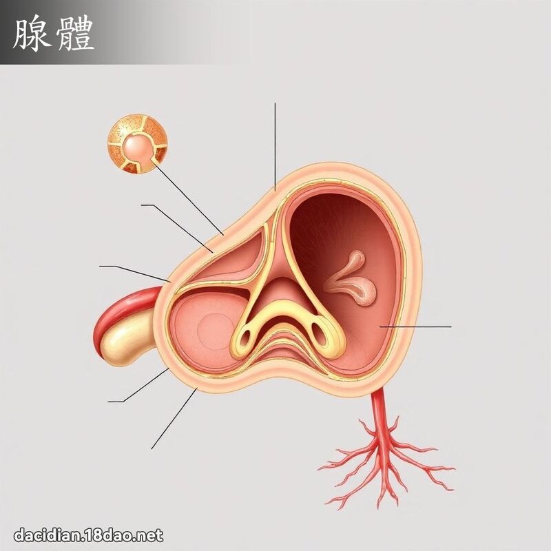 腺體 - 國語大辭典配圖