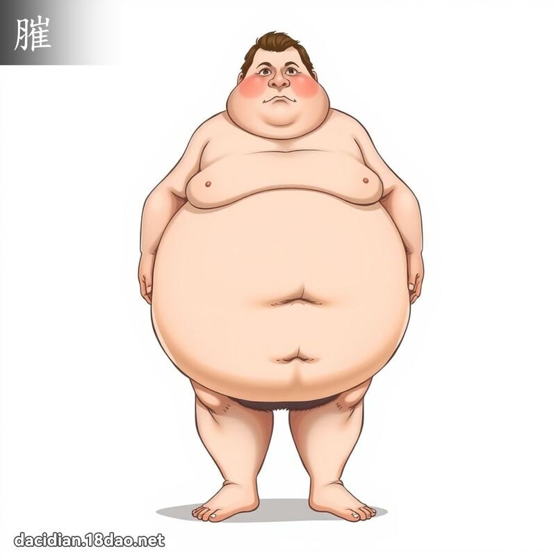 膗 - 國語大辭典配圖