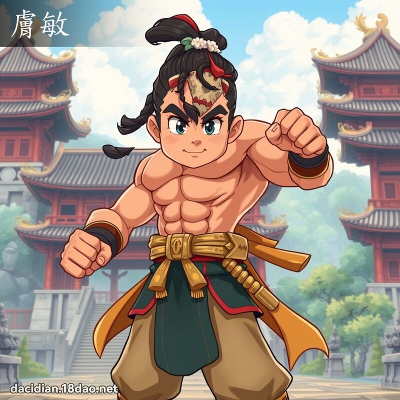 肤敏 - 国语大辞典配图