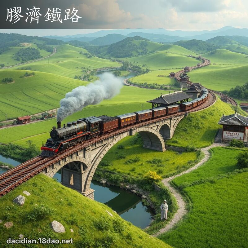 膠濟鐵路 - 國語大辭典配圖
