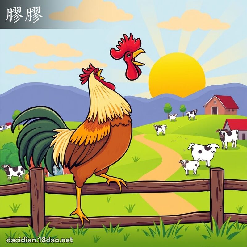 胶胶 - 国语大辞典配图