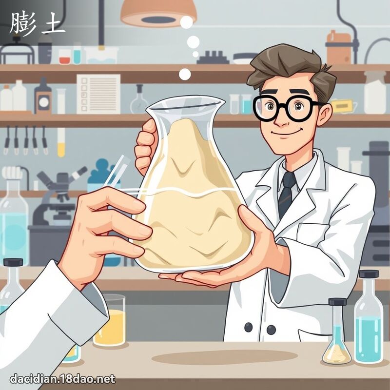 膨土 - 國語大辭典配圖