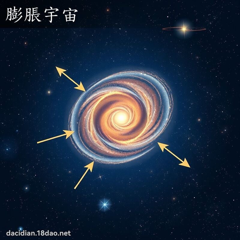 膨脹宇宙 - 國語大辭典配圖