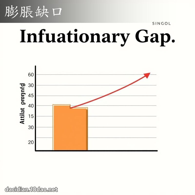 膨脹缺口 - 國語大辭典配圖