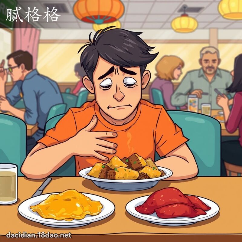 膩格格 - 國語大辭典配圖