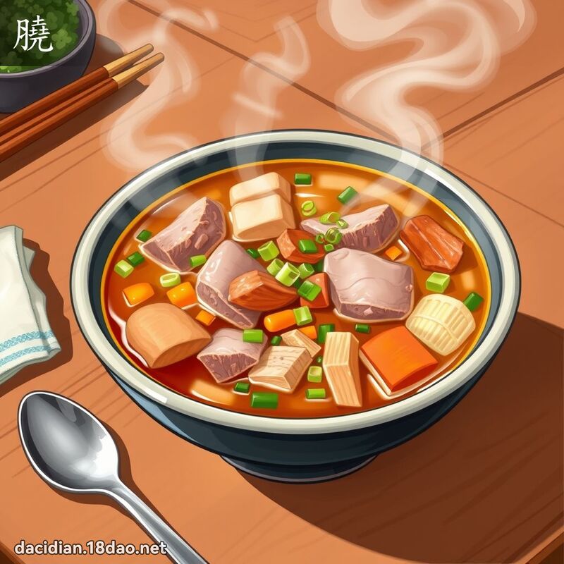 膮 - 國語大辭典配圖