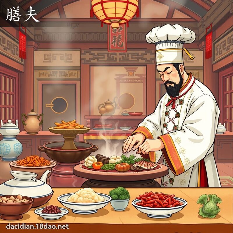 膳夫 - 國語大辭典配圖