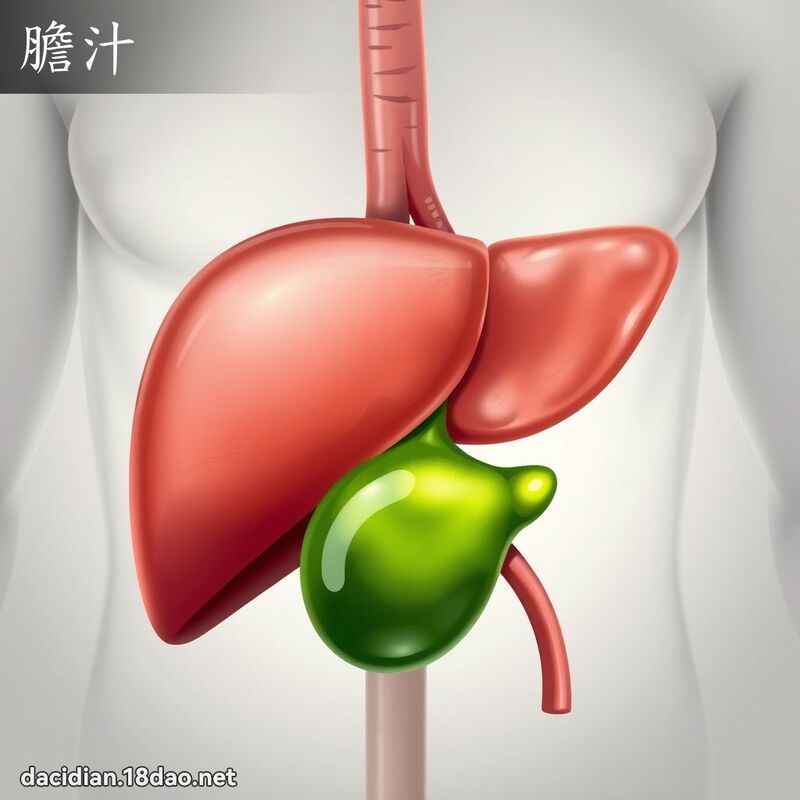 膽汁 - 國語大辭典配圖