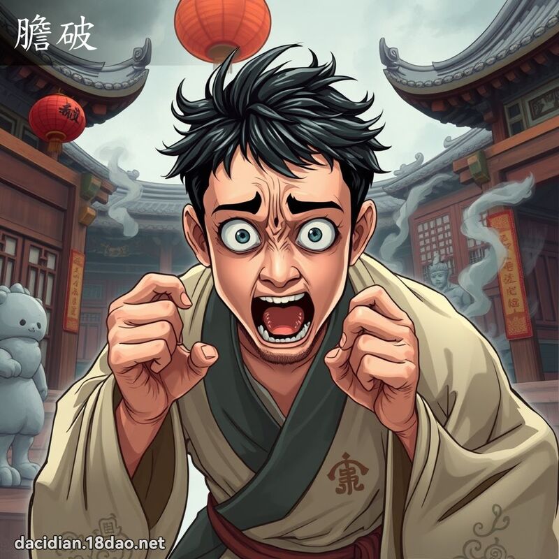 胆破 - 国语大辞典配图