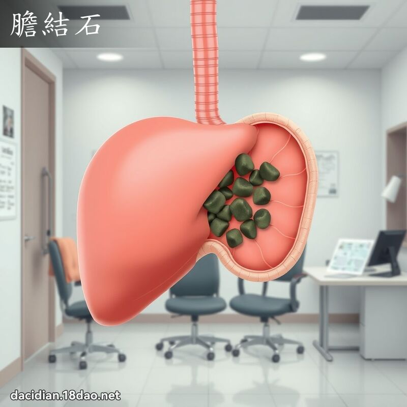 膽結石 - 國語大辭典配圖