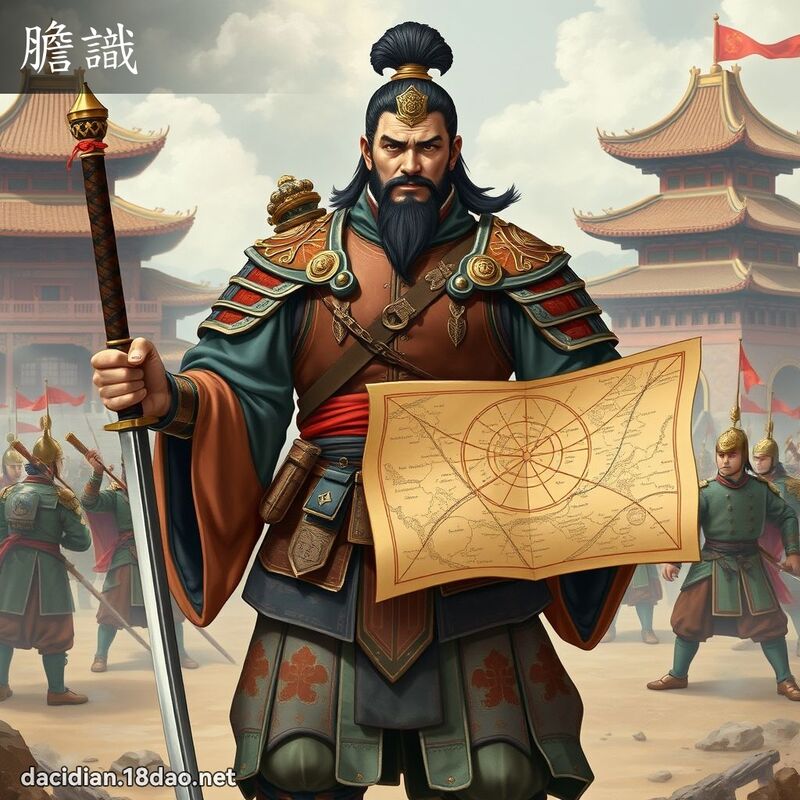 胆识 - 国语大辞典配图
