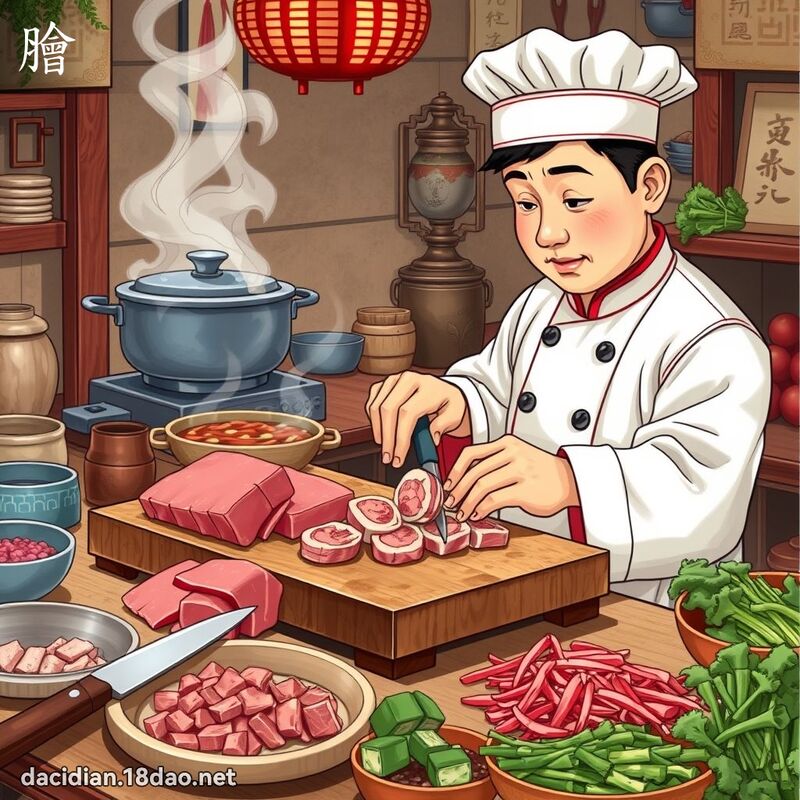 膾 - 国语大辞典配图