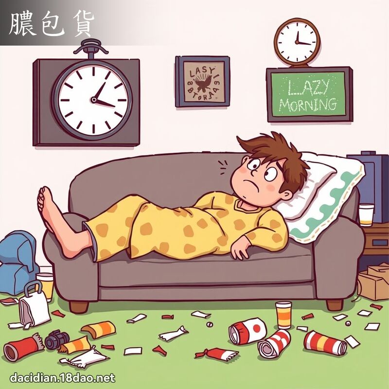 脓包货 - 国语大辞典配图