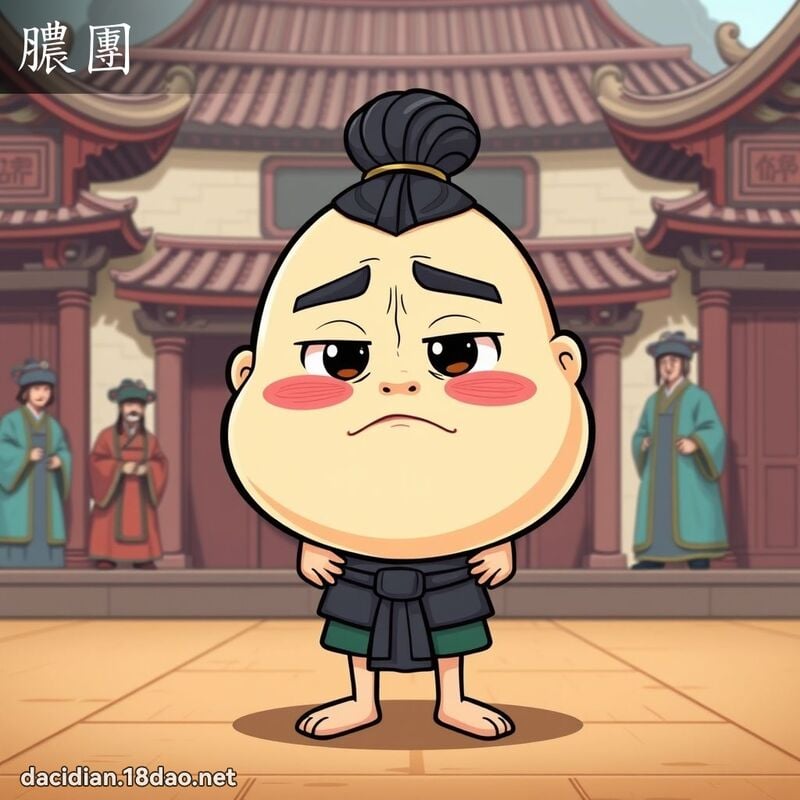 脓团 - 国语大辞典配图