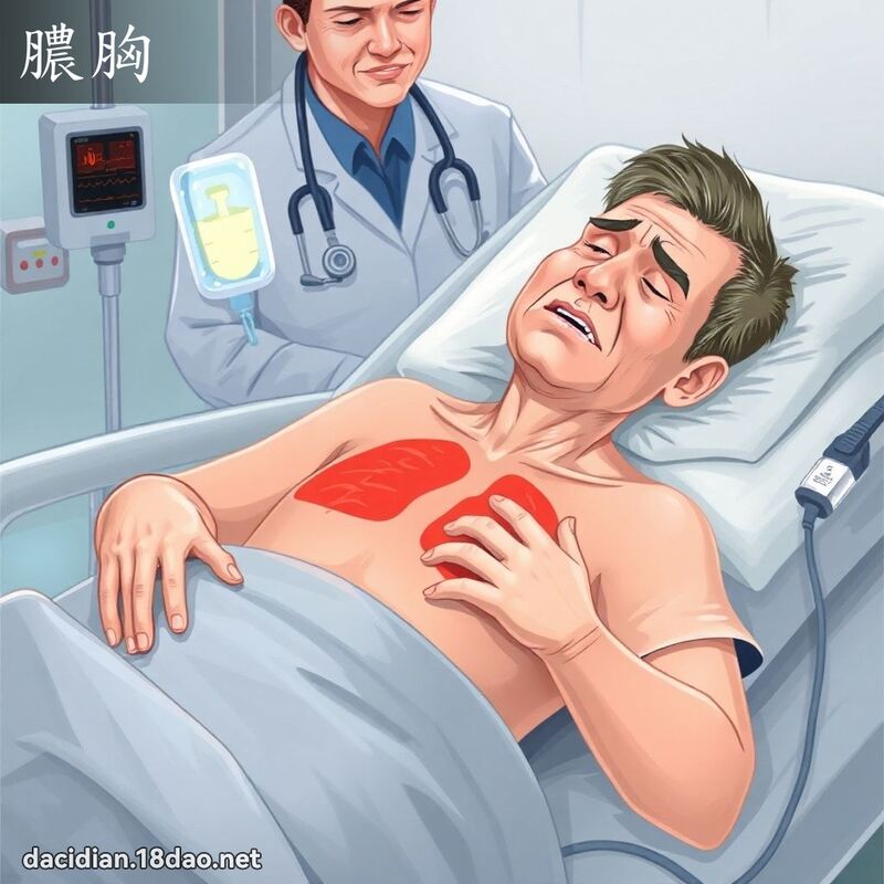 膿胸 - 國語大辭典配圖