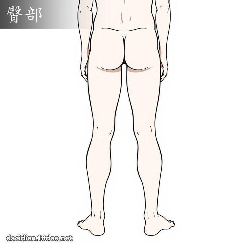 臀部 - 國語大辭典配圖
