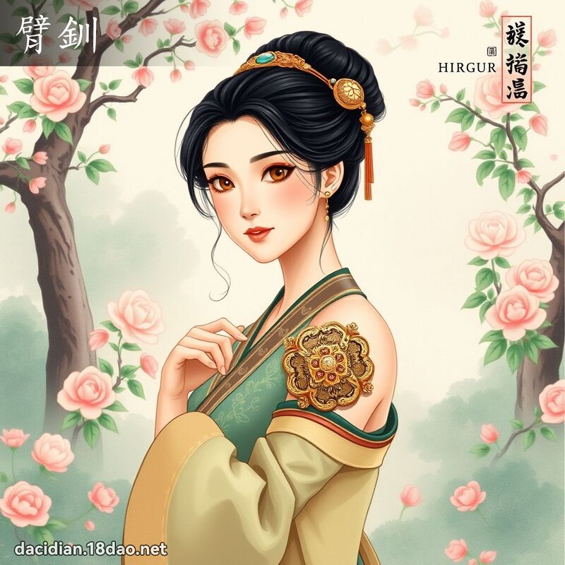 臂釧 - 国语大辞典配图