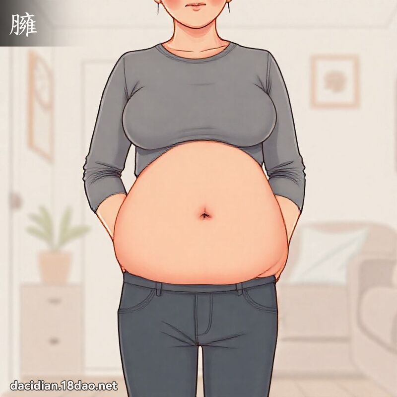 汉字: 臃 (多音字)
