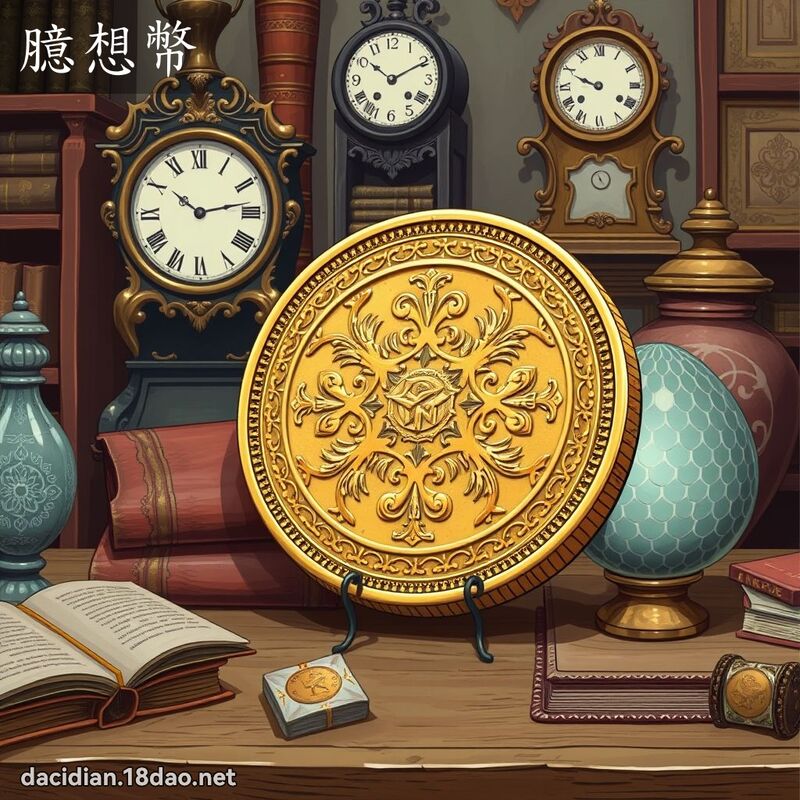 臆想幣 - 国语大辞典配图