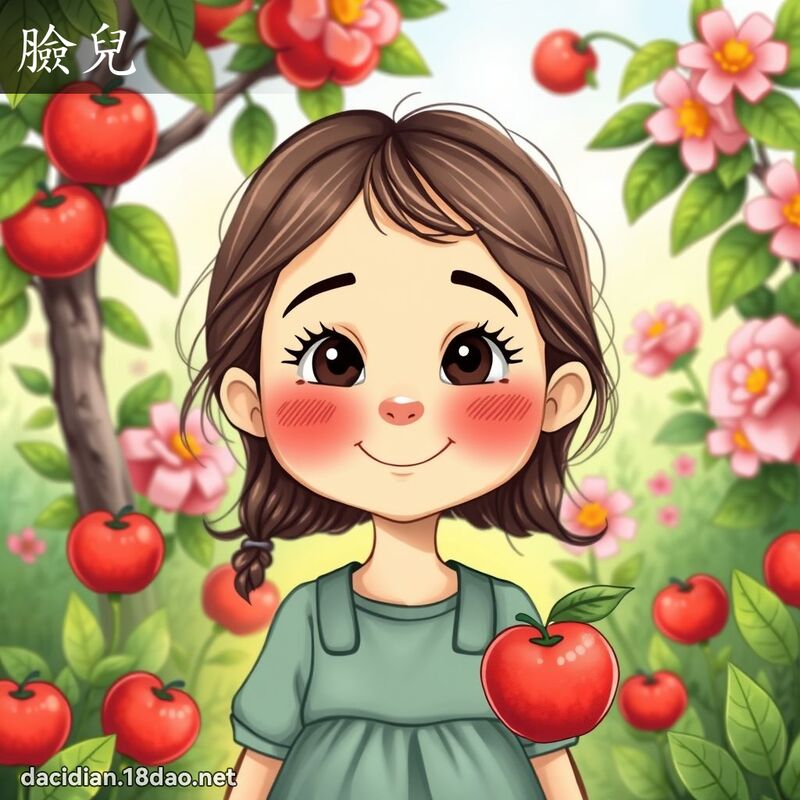 脸儿 - 国语大辞典配图