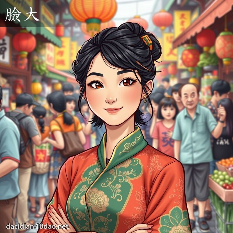 脸大 - 国语大辞典配图