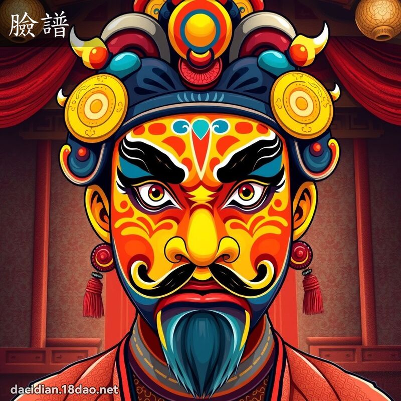 脸谱 - 国语大辞典配图