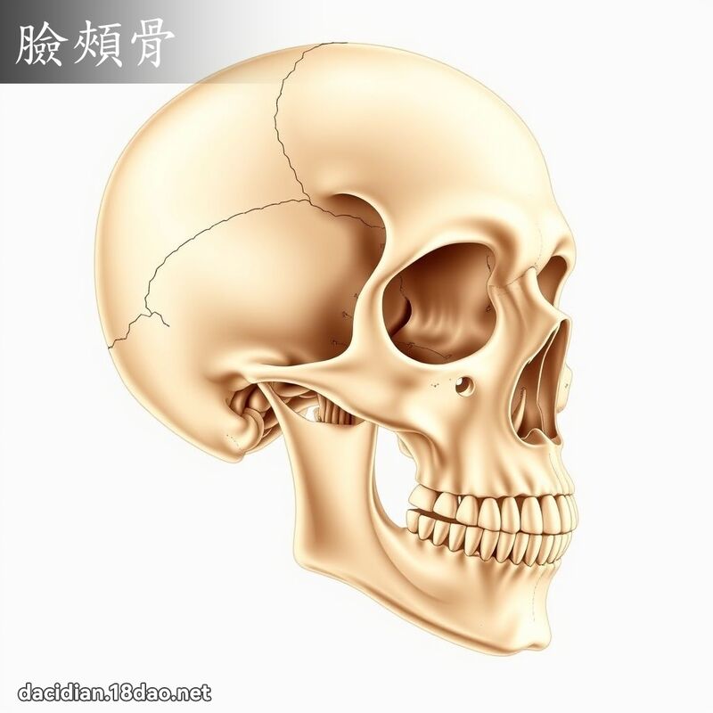 脸颊骨 - 国语大辞典配图