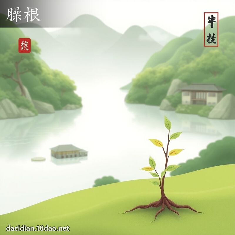 臊根 - 国语大辞典配图