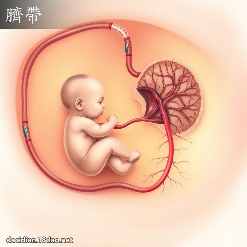 臍帶 - 國語大辭典配圖