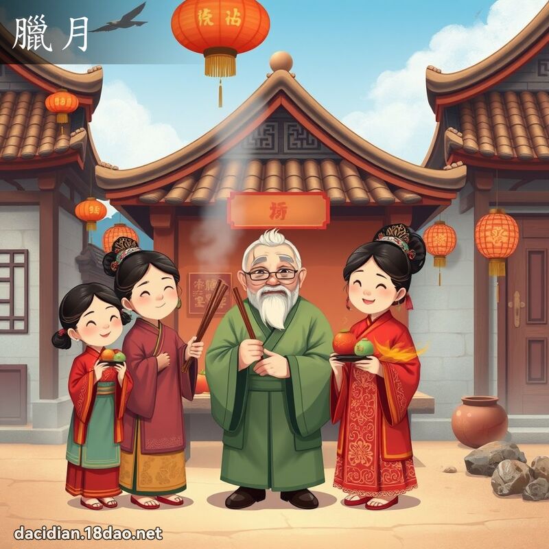 臘月 - 國語大辭典配圖