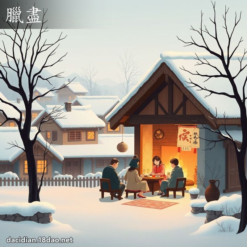 腊尽 - 国语大辞典配图