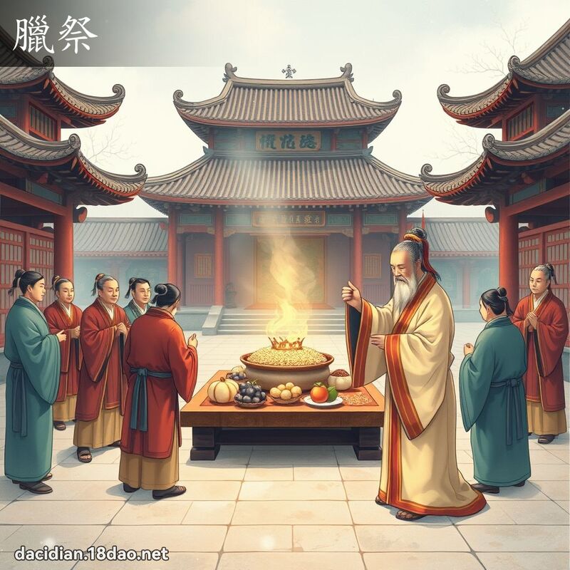 臘祭 - 國語大辭典配圖