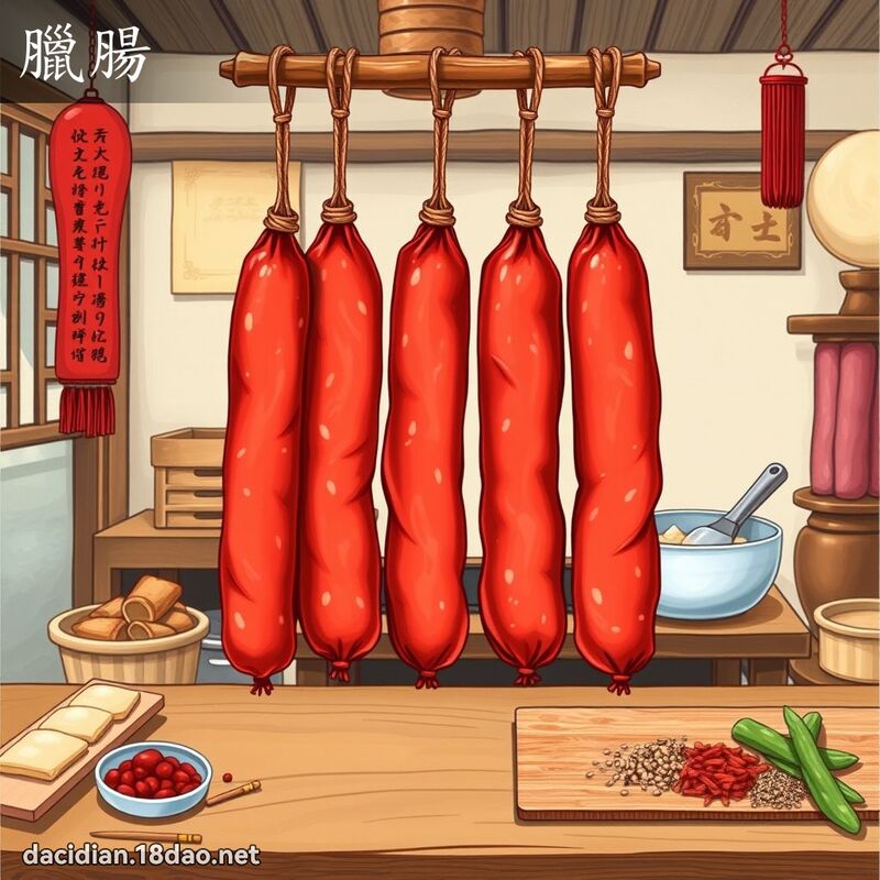 腊肠 - 国语大辞典配图