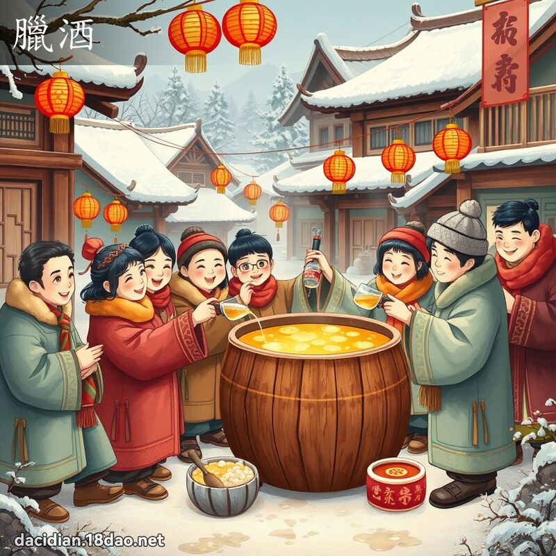 臘酒 - 國語大辭典配圖