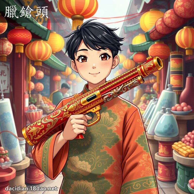 臘鎗頭 - 國語大辭典配圖