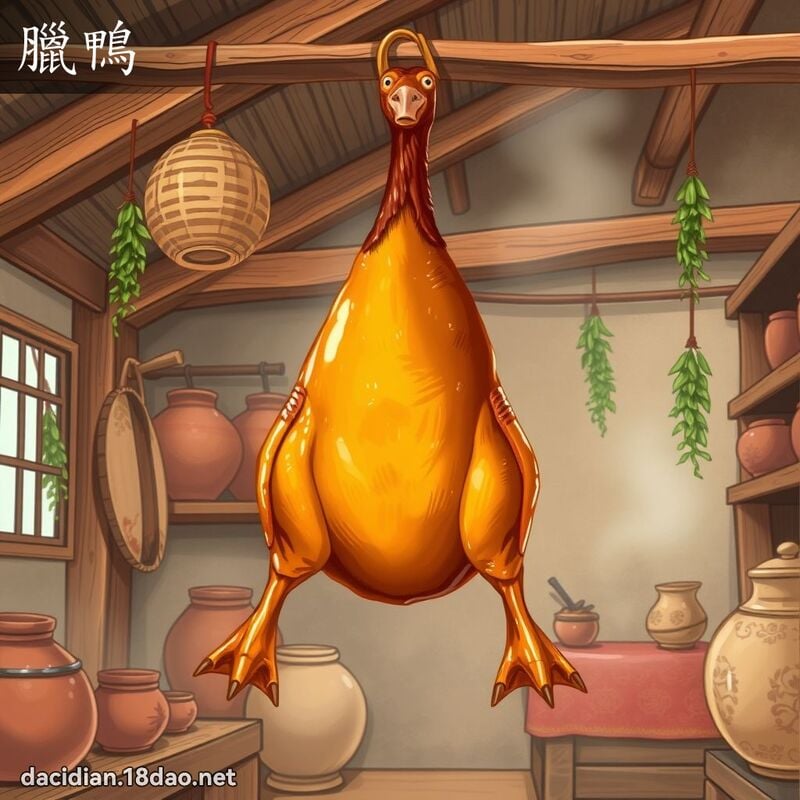 腊鸭 - 国语大辞典配图