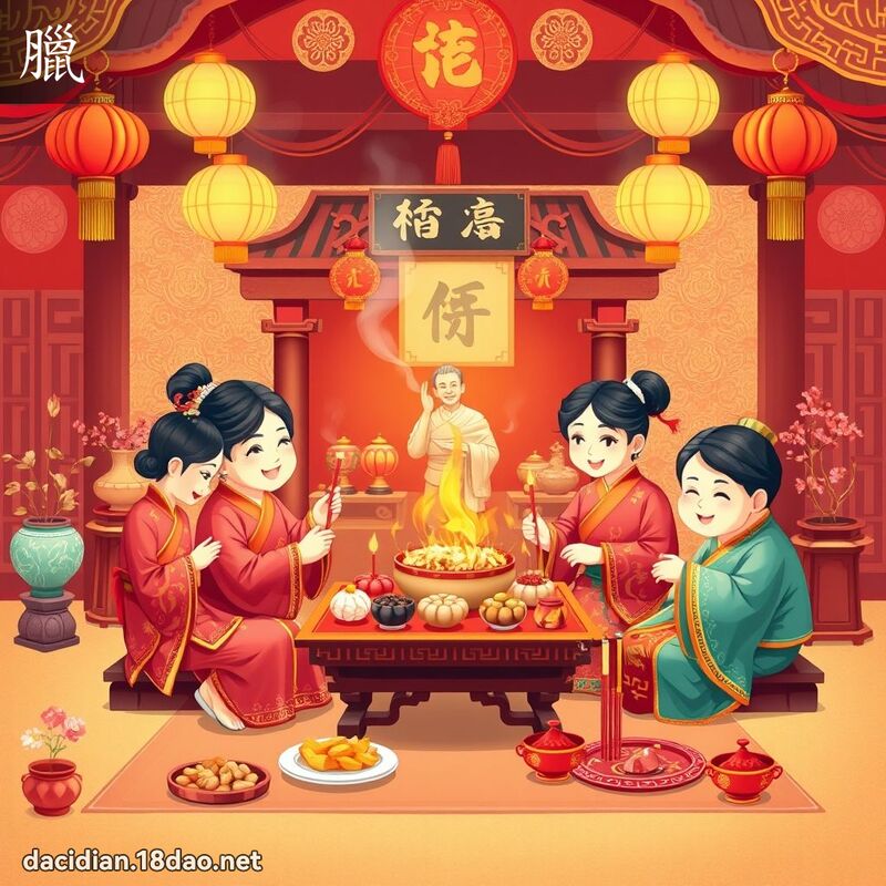 腊 - 国语大辞典配图
