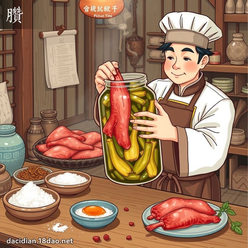 漢字: 臢 (多音字)