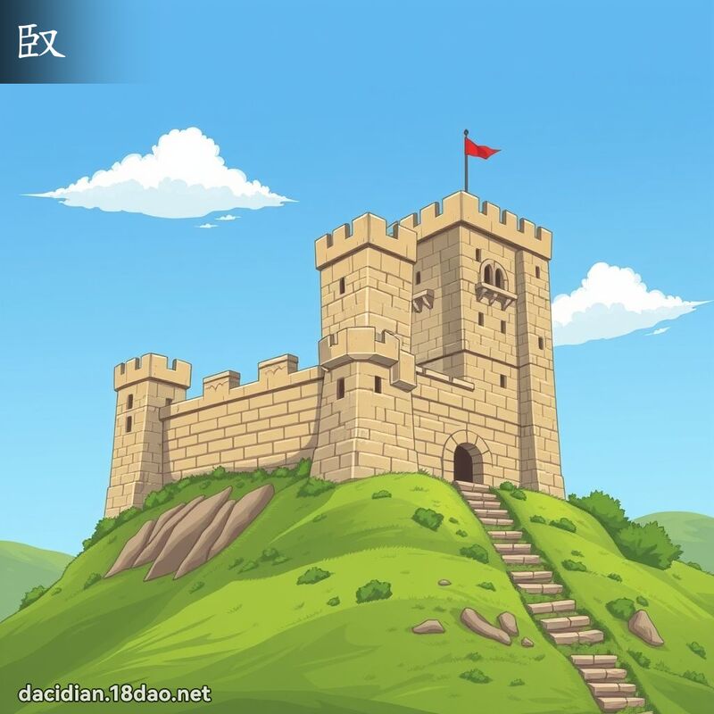 臤 - 國語大辭典配圖