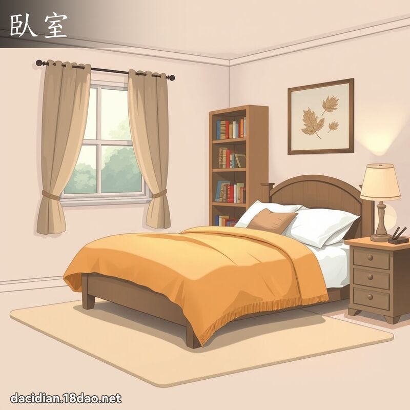 臥室 - 國語大辭典配圖