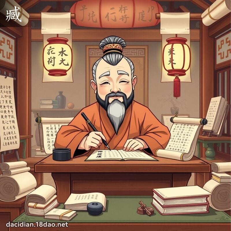 臧 - 国语大辞典配图