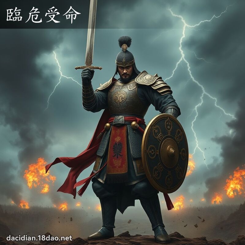 临危受命 - 国语大辞典配图