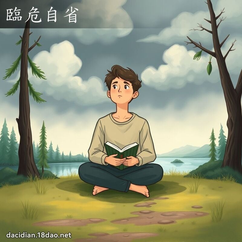 临危自省 - 国语大辞典配图