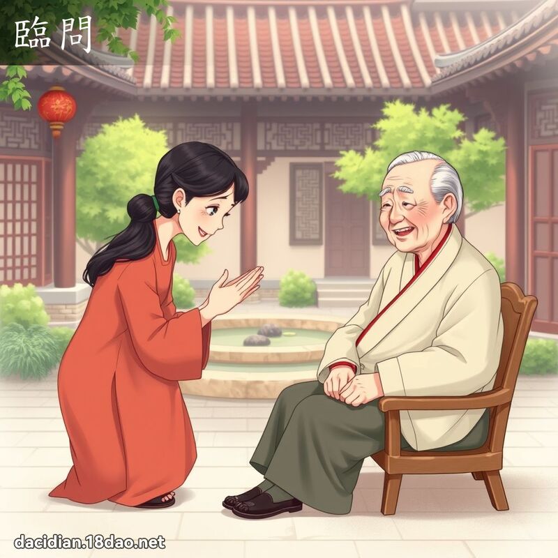临问 - 国语大辞典配图